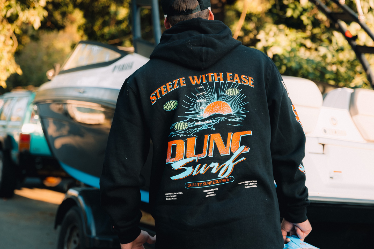 Dunc Surf Sweatsuit Full Set - Black