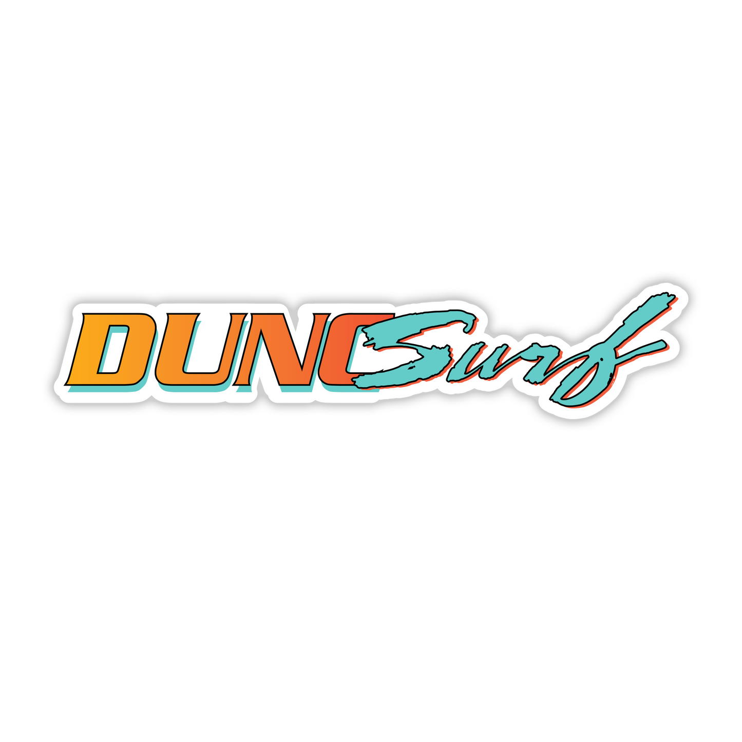 Dunc Surf Sticker 4-Pack