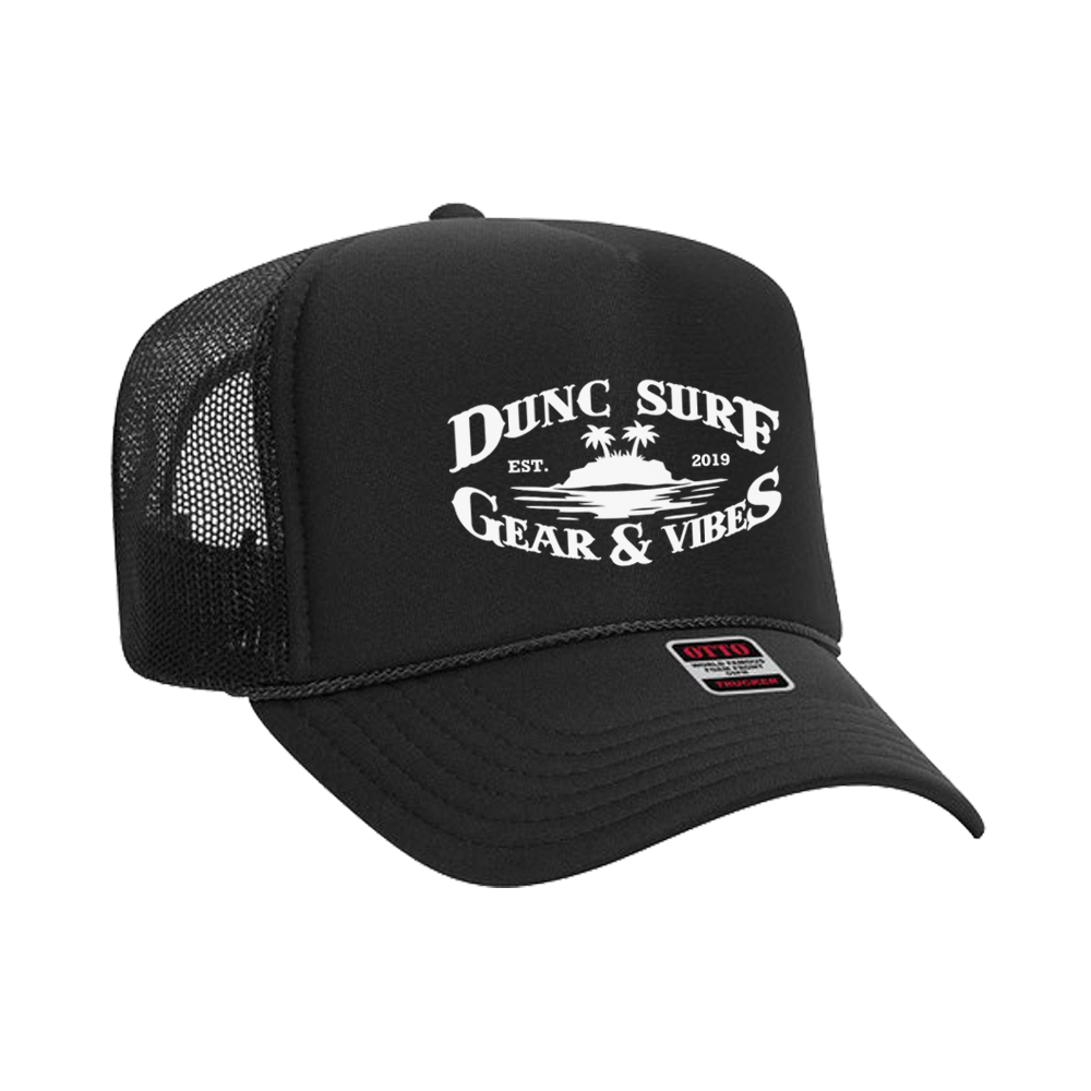 Dunc Surf Trucker Hat - Black