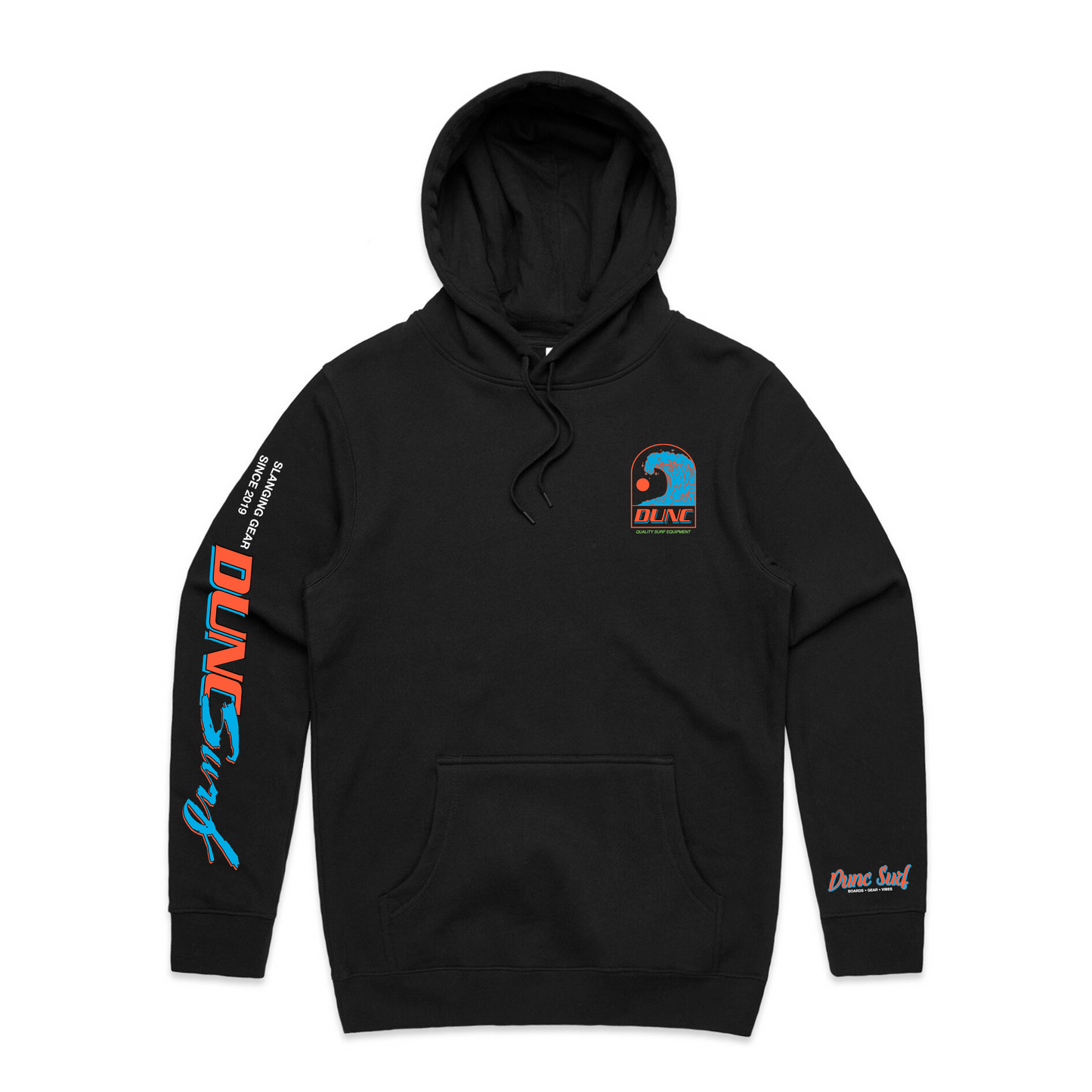 Dunc Surf Hoodie - Black