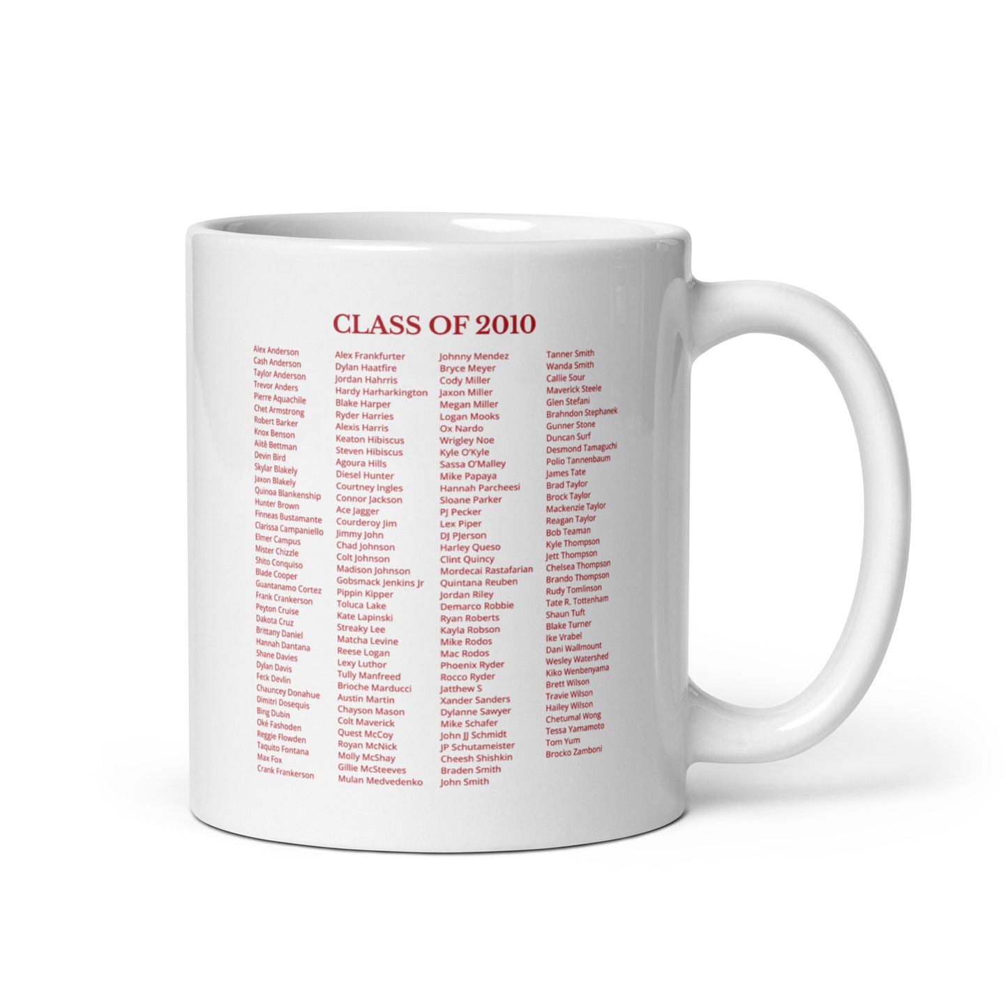 Simi High Class of 2010 Reunion Mug - White